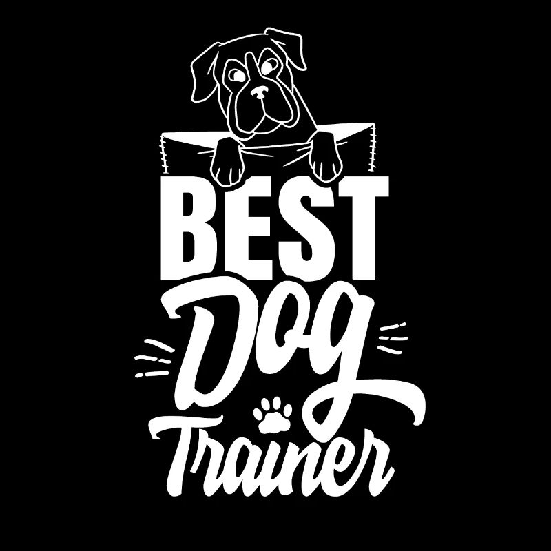 Bester Hundetrainer Hundeschule Hundeführer Spruch