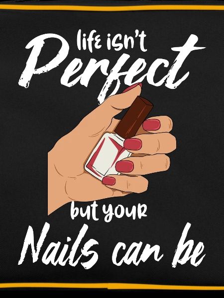 Nail technician fingernails