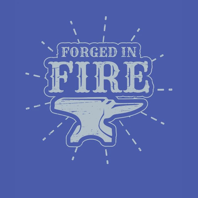 Forgeron forgé dans le feu