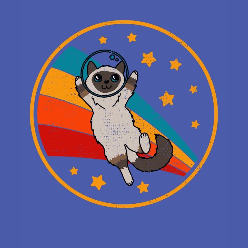 Birma Birma Katze Space Cat