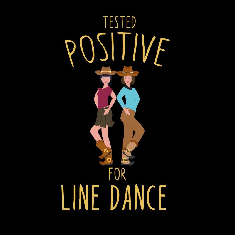 Tested positive for Line Dance Line Dancing