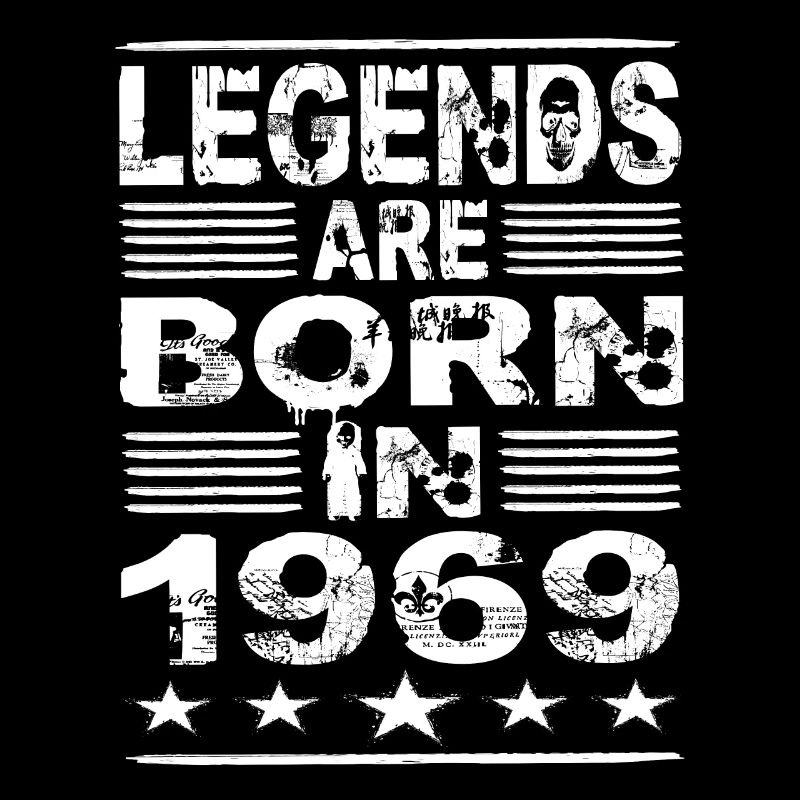 Legends are born in 1969
