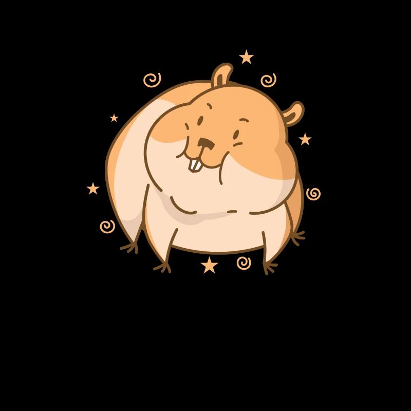 mignon hamster rongeur animal de compagnie