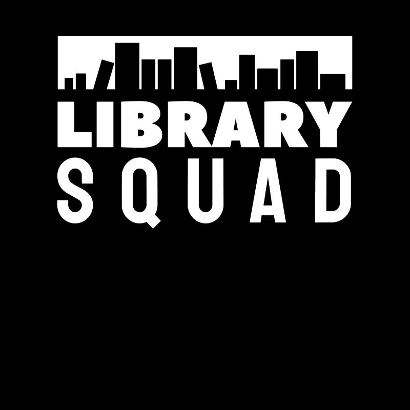 Bookworm Library Squad Bibliothécaire sur le thème