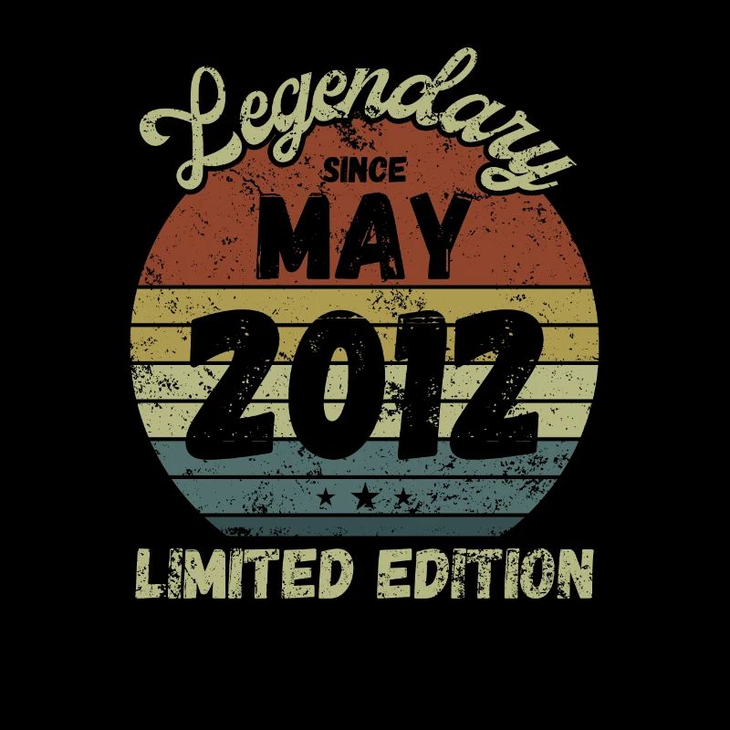Legendary since May 2012 - Geburtstag