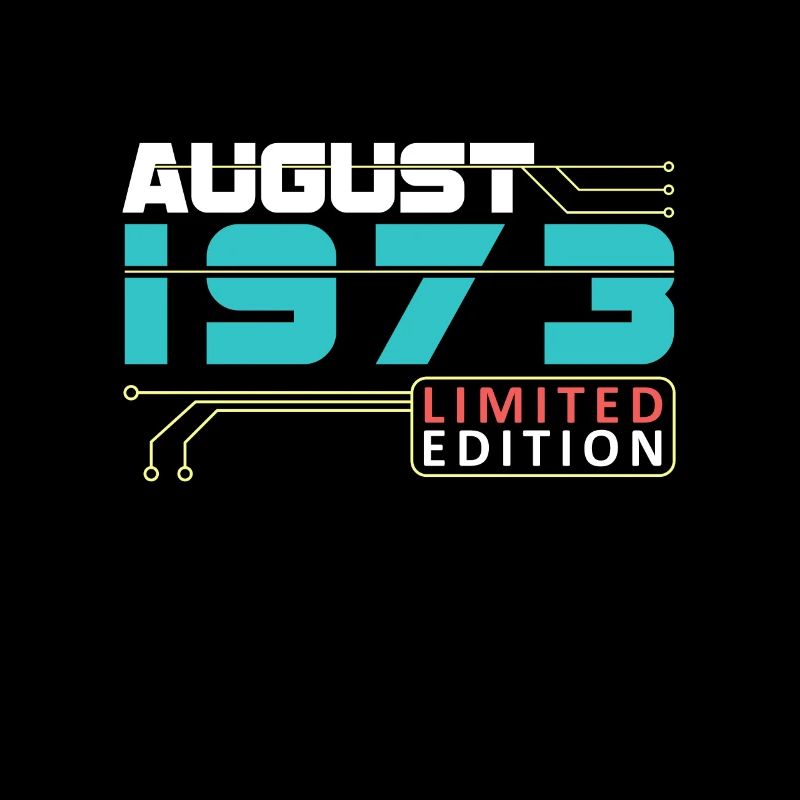August 1973 - Birthday in August