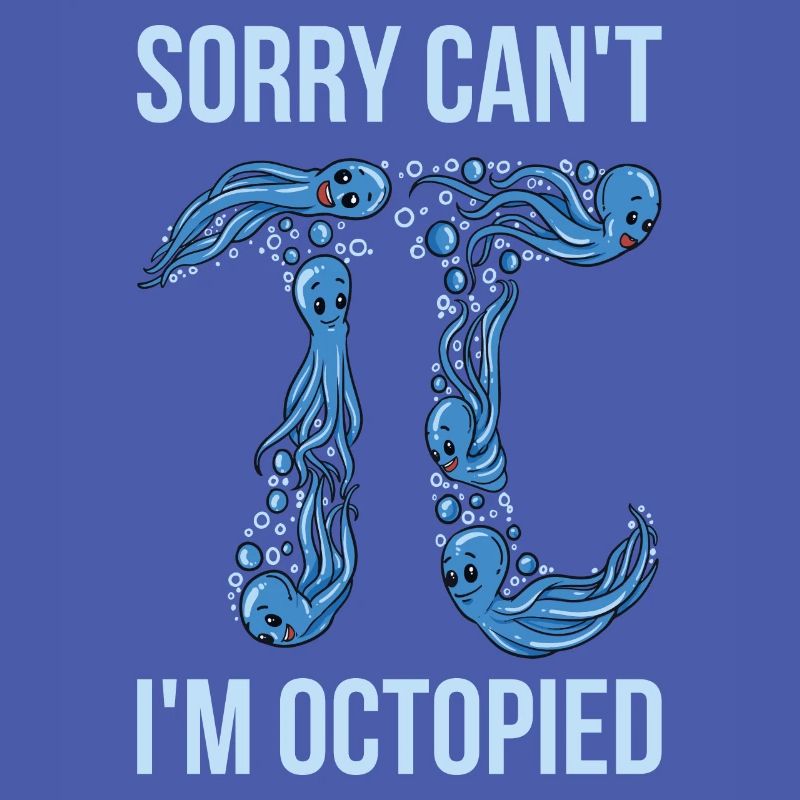 Octopi Math Pi Tag Cadeau