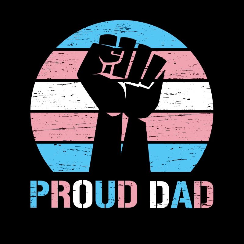 Proud Dad Trans Lgbt Rights Lgbt Pride Mom