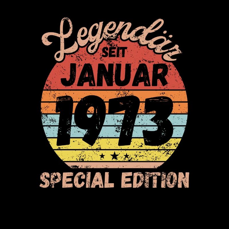 Januar 1973 - Geburtstag im Januar