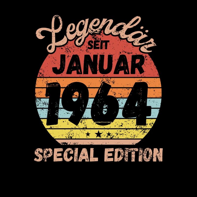 Januar 1964 - Geburtstag im Januar