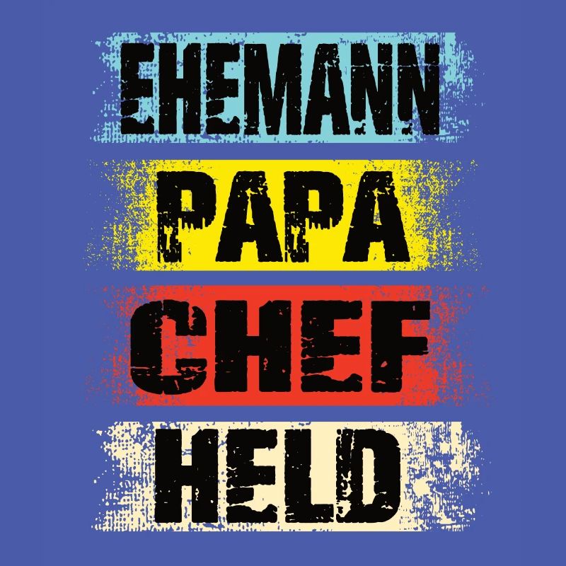 Ehemann Papa Chef Held
