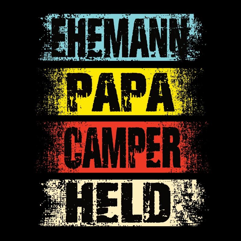 Ehemann Papa Camper Held