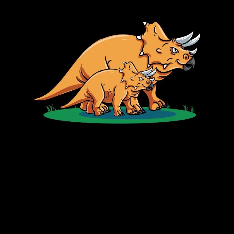 Dinosaur Triceratops Funny Dinosaur