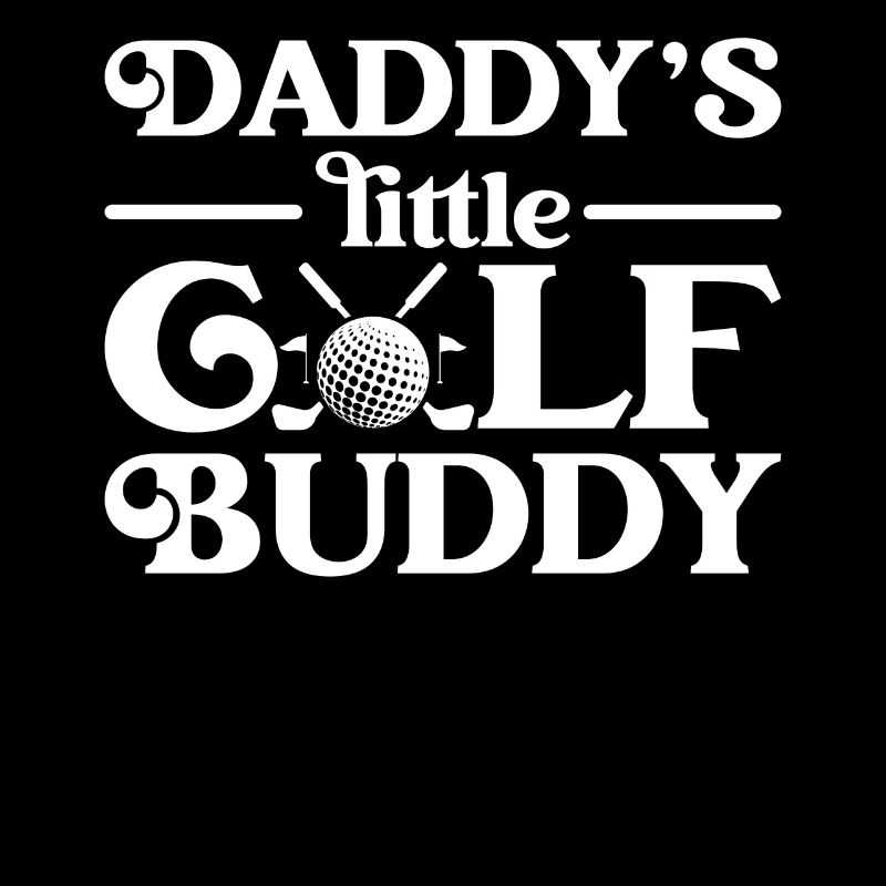 Daddy's Little Golf Buddy Matching Fathers Day