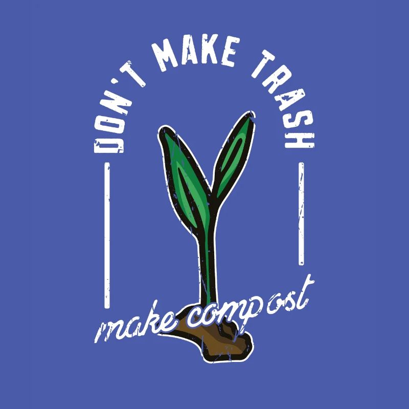 Machen Sie keinen Müll Machen Sie Kompost - Zero Waste