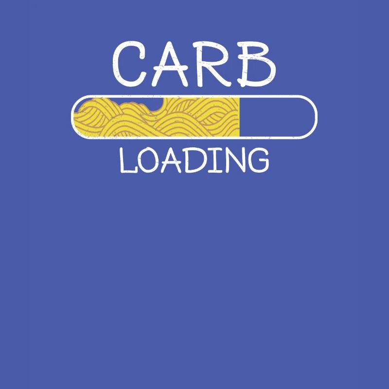 Carb Loading Pasta Funny Kohlenhydrate Loading