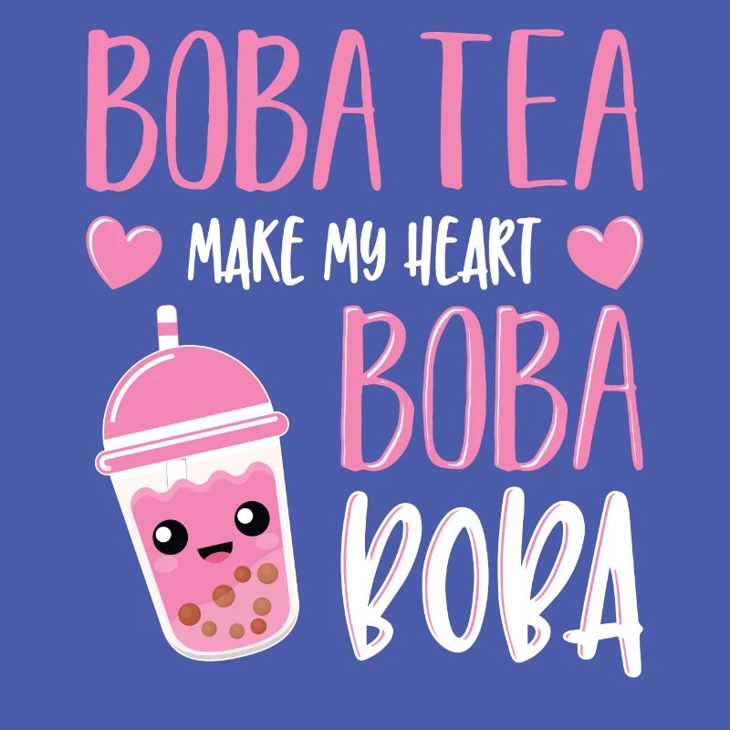Powered By Tea Bubble Milk Tea Lovers Geschenkidee