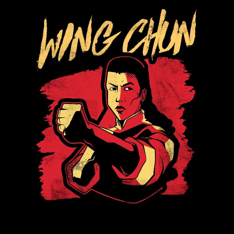 Wing Chun Trainer Kampfkunst Kampfsport Training