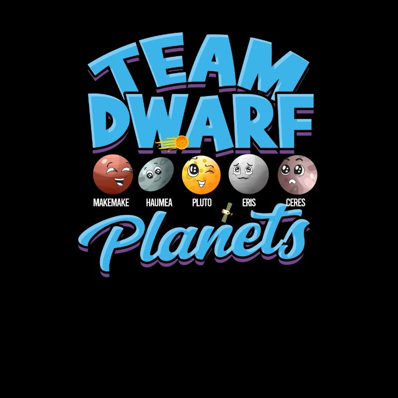 Team dwarf planets makemake haumea pluto eris -