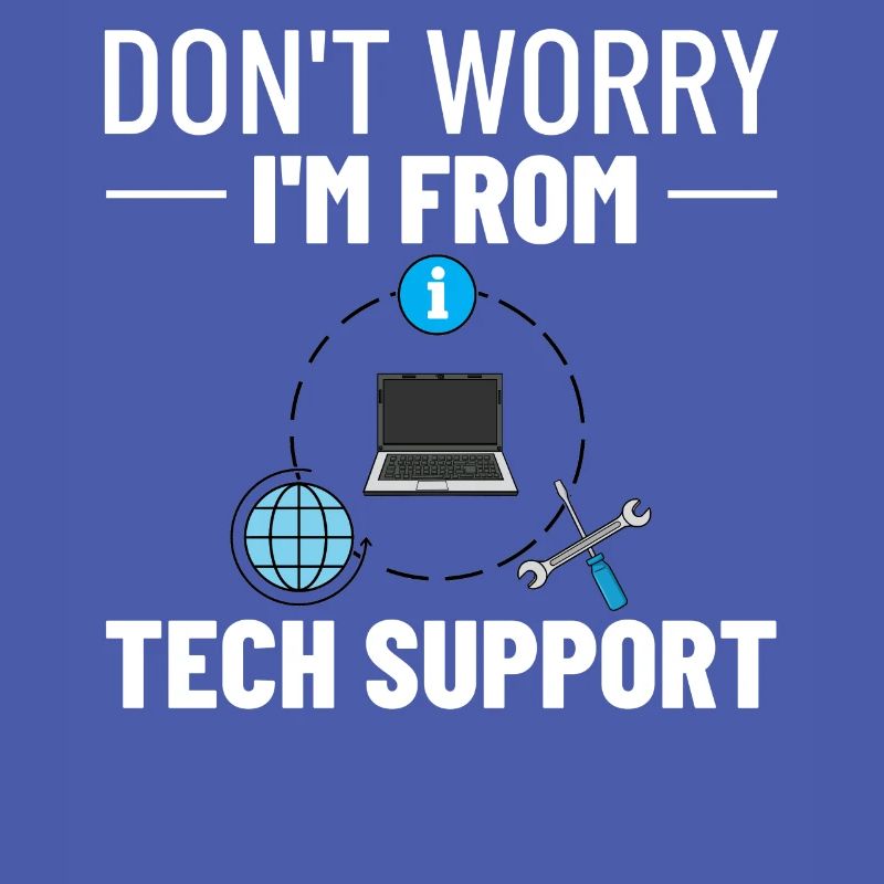 Tech Support IT Technischer Hilfe Helpdesk
