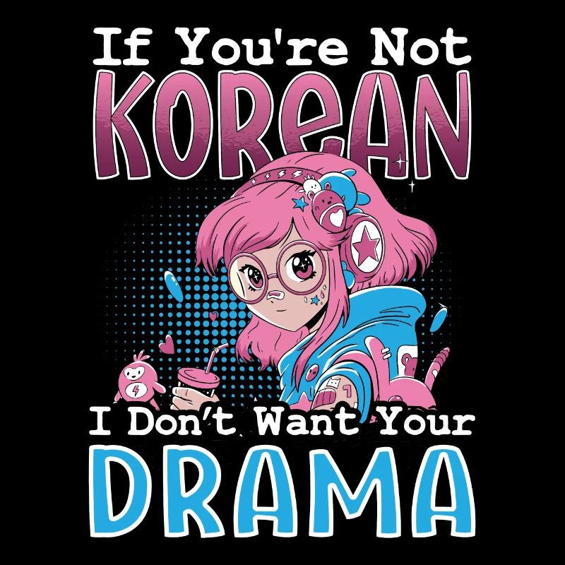 Design pop coréen pour un fan de mode K-Pop