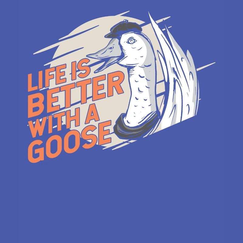 Das Leben Ist Besser Mit Einer Gans Tier Gänse