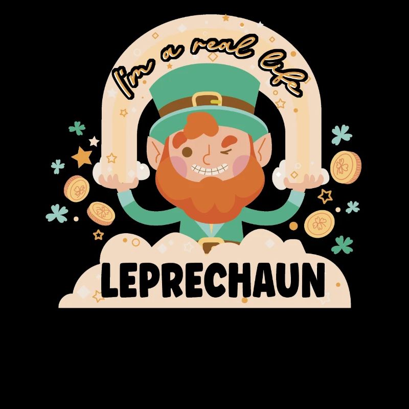 I am a real leprechaun Irish Irish