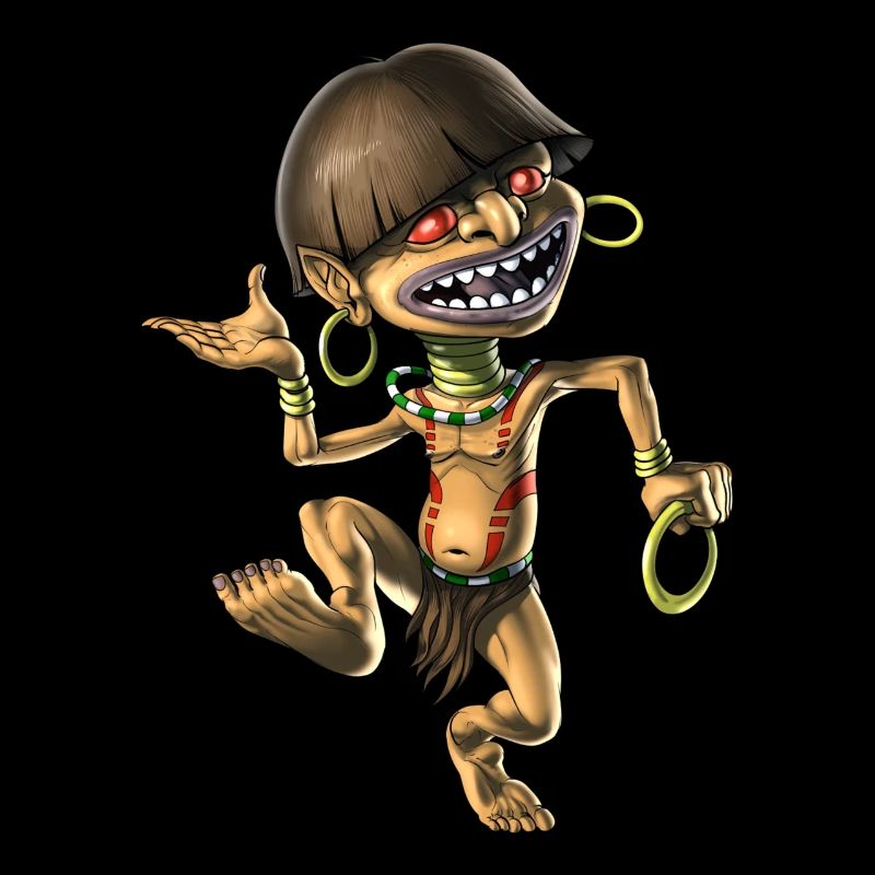 Aztec Mythical Creature Chaneque