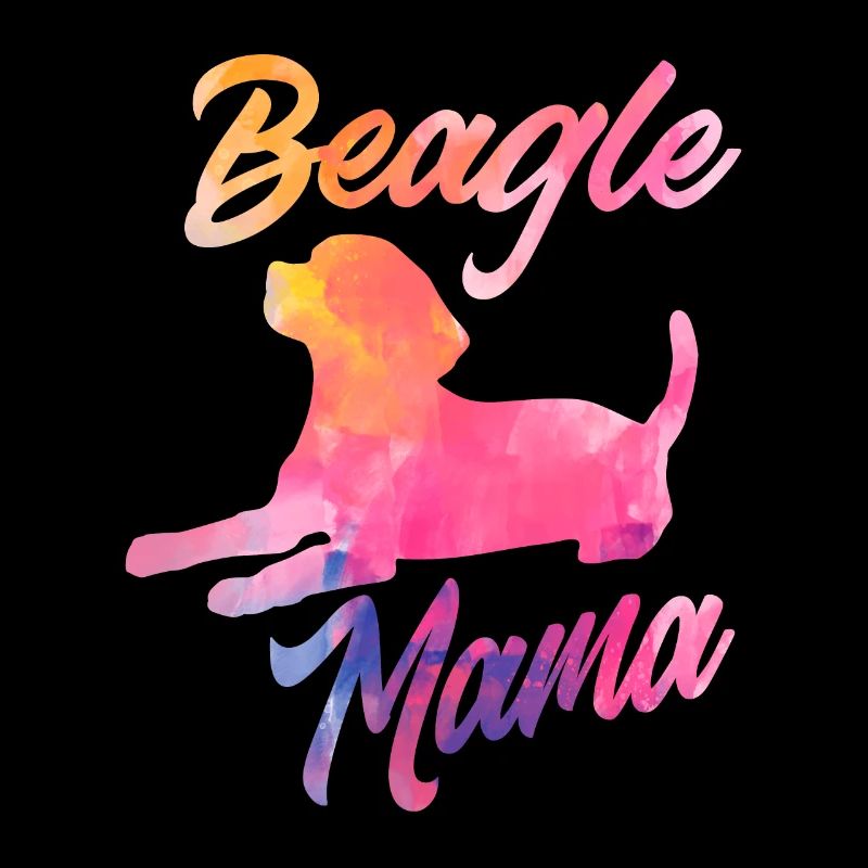 Funny Beagle Gift Beagle Mama