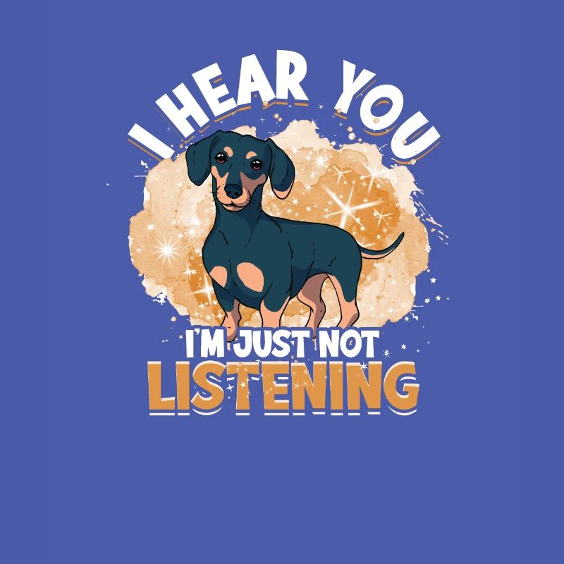 Je vous entends, je n’écoute tout simplement pas - chien