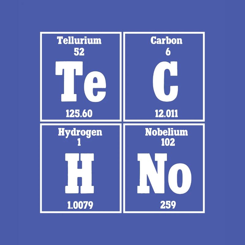 Techno Music Rave Techno Periodic Table