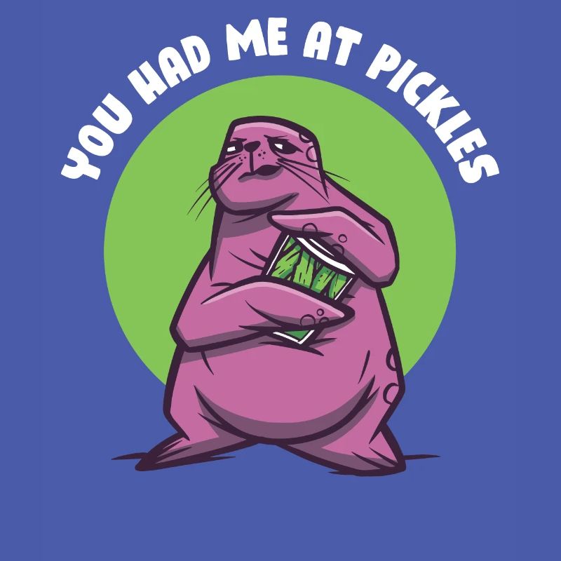 Vous m’avez eu à Pickles Concombre cadeau