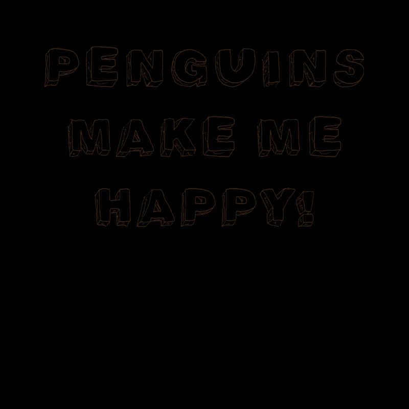 Glücklicher Pinguin