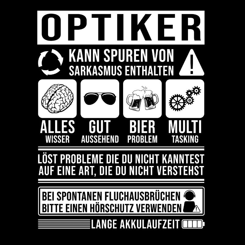 Optiker Spruch lustig