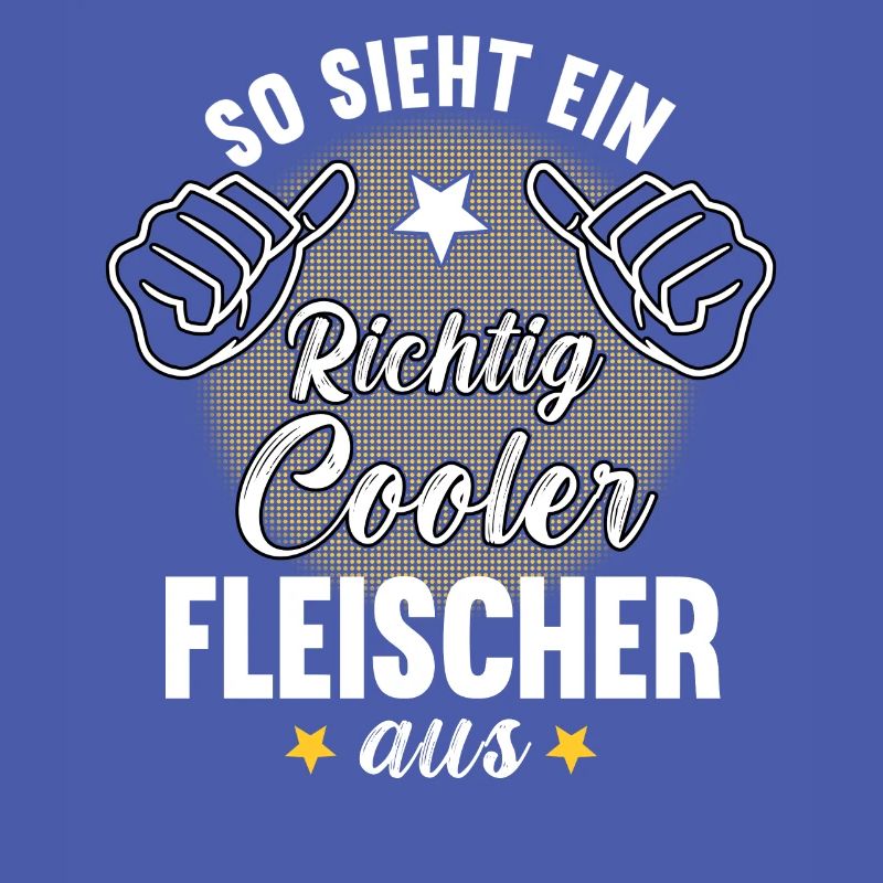 So Sieht Ein Richtig Cooler Fleischer aus Metzger