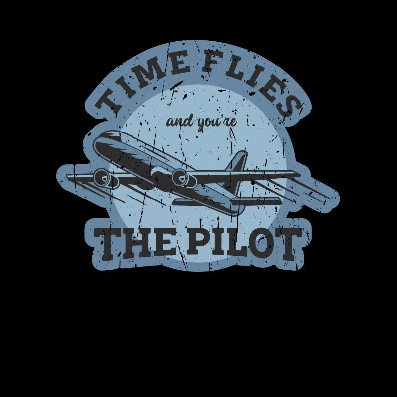 Le temps passe vite et vous êtes le pilote - aviateur