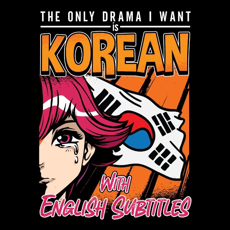 Design pop coréen pour un fan de mode K-Pop