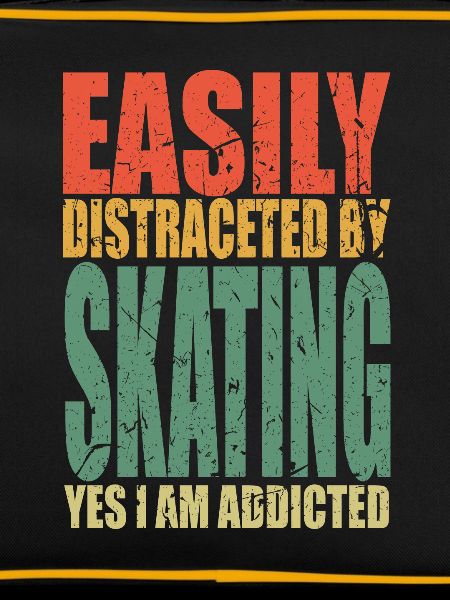 Skating saying funny