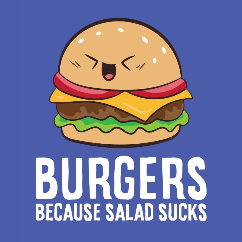 Burger parce que la merde de salade est drôle Hamburger