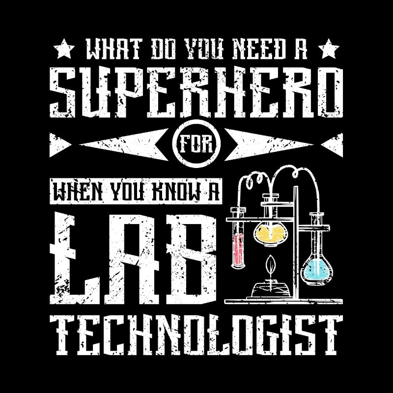 Superhero lab technologist