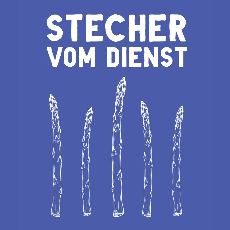 Chefstecher Spargelstecher Spargelernte Bauer