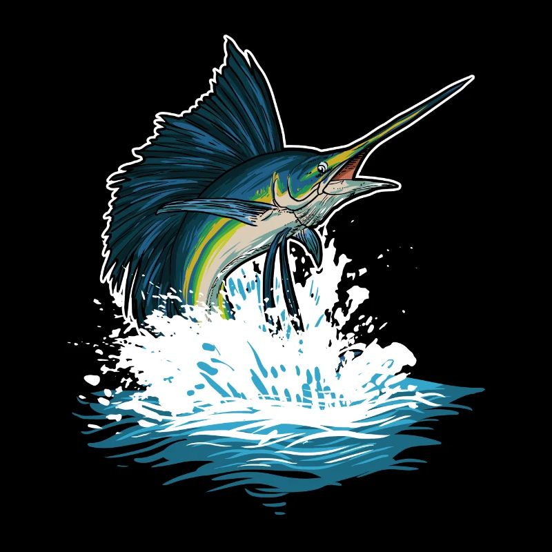 Poisson d’eau profonde Créatures marines Espadon Océan