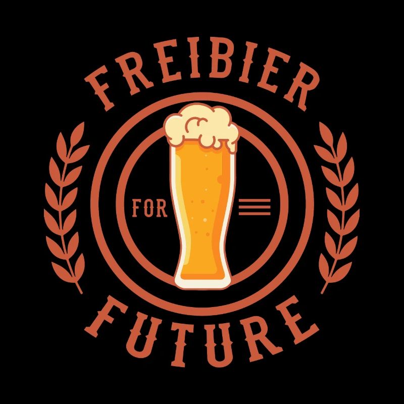 Biertrinker Freibier For Future