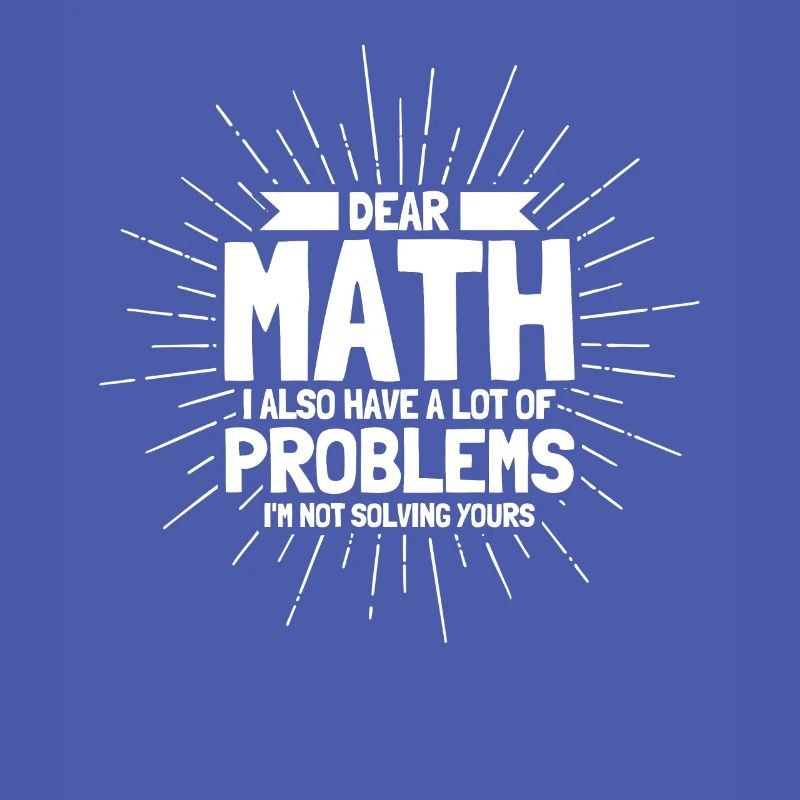 Math Mathématiques Sciences Math Cadeau