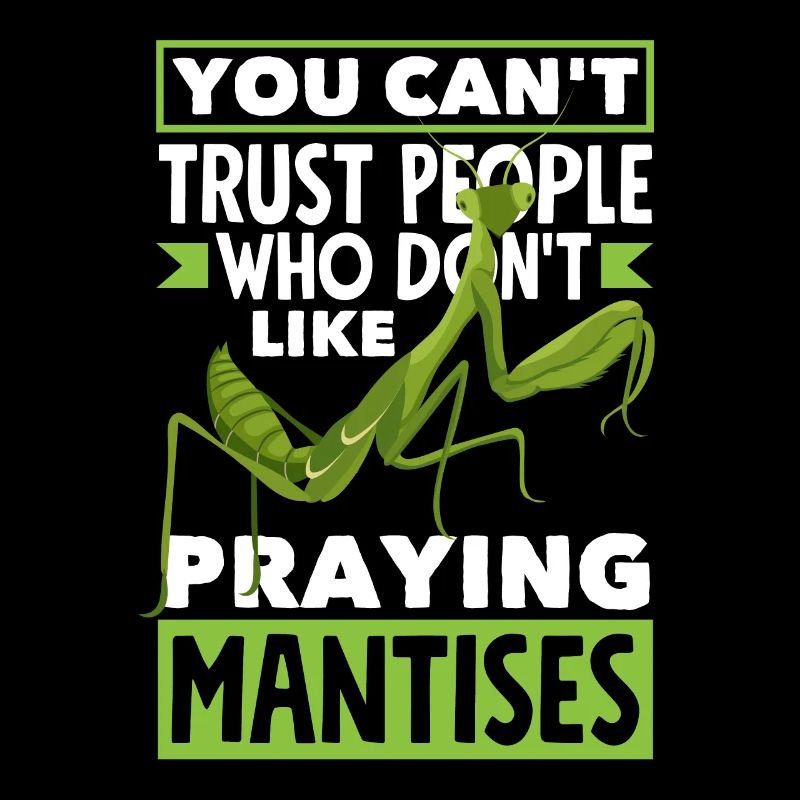 Praying Mantis Insect Bug Collector Funny