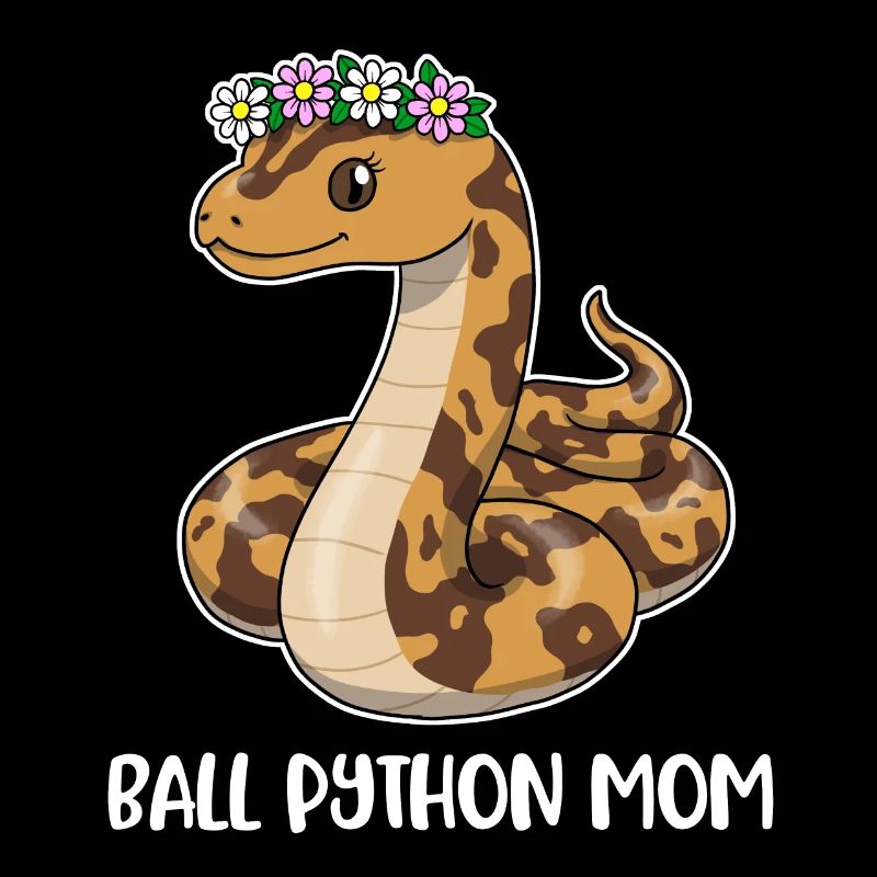Ball Python Mom Schlangen Geschenk