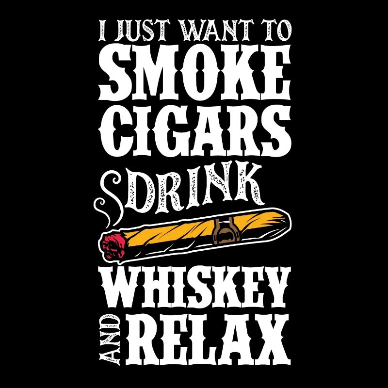Zigarren Und Whiskey Zigarrenraucher Geschenk