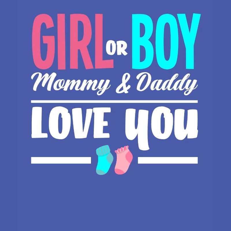 Mädchen Oder Junge Mama Und Papa Lieben Dich