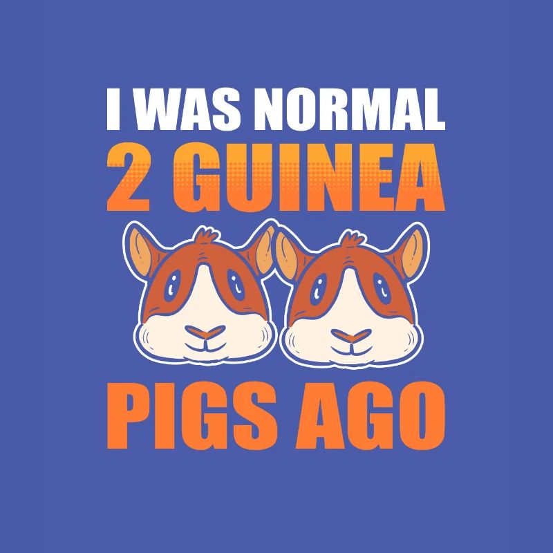J’étais normal il y a 2 cochons d’Inde Hamster cochon d’Inde