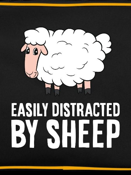 Easily Distracted By Sheep